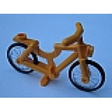 Part 4719c02 Bright Light Orange Bicycle, Complete Assembly (1-Piece Wheels) 